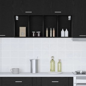 Függő szekrény Riga Fekete tölgy 40 x 29,5 x 100 cm Faanyag