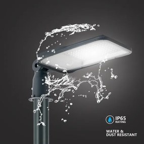 Brilagi-LED Kültéri lámpa oszloppal és kl. 3 m URBANLIGHT LED/100W/230V antracit IP65