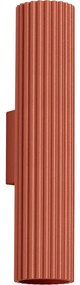 Sollux SL.1634 - Fali lámpa KARBON 2xGU10/10W/230V piros