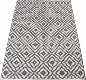 Szürke Fantastik Geometrikus Szőnyeg 120x170cm