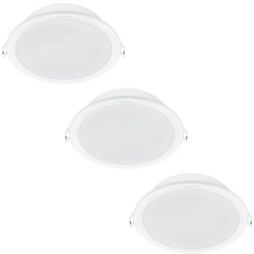 Philips - KÉSZLET 3x LED Beépíthető lámpa MESON LED/5,5W/230V