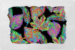 Poszterek 120x80 Színes levelek Levelek