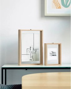 Natúr színű álló képkeret 22,5x31,5 cm Flavina – Kave Home