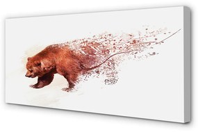 Canvas képek Medve 125x50 cm