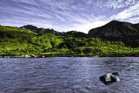 Poszter 45x30cm Hegyvidék a tengerparton 3, Assaf Frank