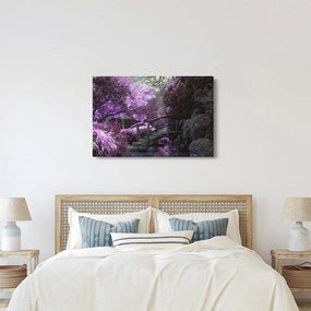 Kép - lila fák (90x60 cm)