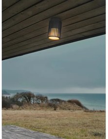 Nordlux - Kültéri mennyezeti lámpa ALUDRA 1xE27/15W/230V antracit