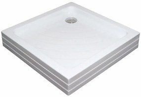 Zuhanytálca négyzet Ravak 90x90 cm akrilát fehér A007701120