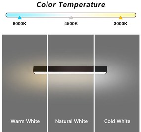 Immax NEO 07254L - LUNGO 20W/230V Wi-Fi LED dimmelhető lámpa fekete + DO