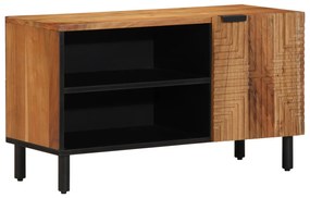 TV Szekrény 80x31,5x46 cm Tömör Akácfából