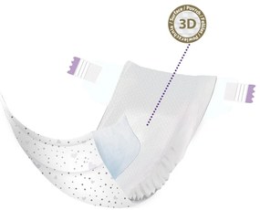 MEGAPACK Gyermek eldobható pelenka New Love Premium comfort 3 MIDI 4-9 kg 5x48 db