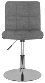 világosszürke szövet forgó étkezőszék