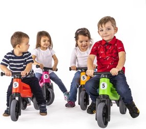 Funny Wheels - RIDER SPORT 2 az 1-ben futóbicikli zöld/fekete