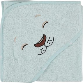 Mentazöld pamut gyerek fürdőköpeny, 1-2 év Aslan – Foutastic