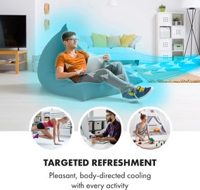 Klarstein Skyscraper Frost, léghűtő, 45 W, 7 liter, 2 hordozható