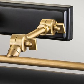 Elstead WINCHFIELD-PLL-AB-MB -Képvilágító lámpa WINCHFIELD 4xE14/40W/230V fekete