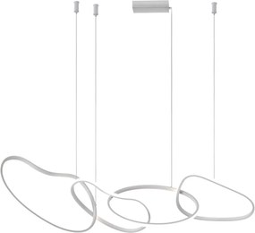 Italux Fonte PND-22412-S4-WH Függőlámpa 4x60W/LED 3000K|4000K|6000K 5300lm IP20