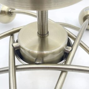 Felületre szerelhető csillár DONNA 5xE27/60W/230V patina
