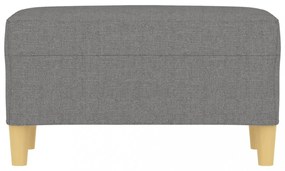 vidaXL sötétszürke szövet pad 70 x 35 x 41 cm