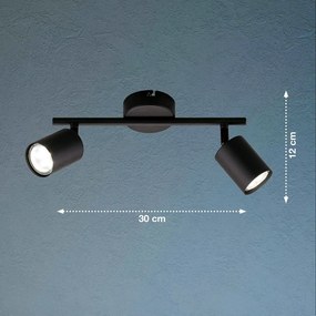Fisher&Honsel Vano 21129 Spotlámpa 2x4W/GU10 3000K 640 lm IP20