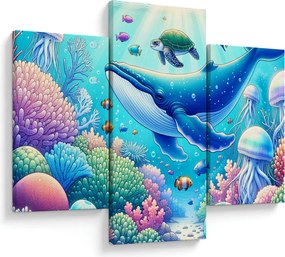 Kép – Víz alatti világ (90x60 cm)
