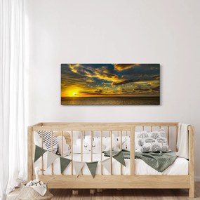 Naplemente a tengeren (120x50 cm)