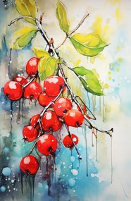 Poszter 53x81cm Véres gyümölcsök szimfóniája