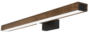 Brilagi-LED Fürdőszobai tükörmegvilágítás WOODY MIRROR LED/12W/230V IP44 tölgy/fekete