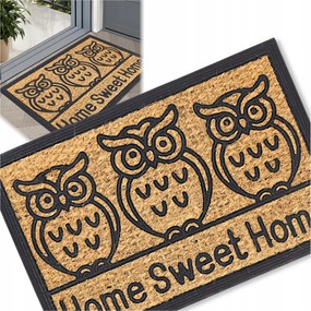 Lábtörlő Külső Bejárati Ajtóhoz 40x60 Gumi Nagy Kókusz