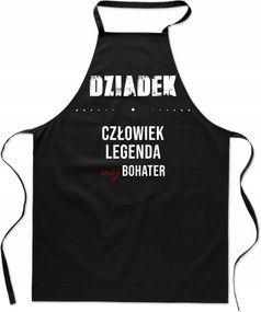 Konyhai kötény Ajándék Nagypapának Nagypapa Ember legenda Az én hősöm