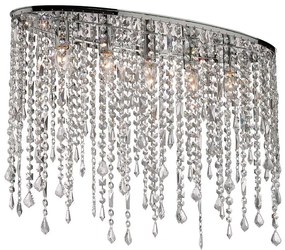 Ideal Lux - Kristály mennyezeti lámpa 5xE14/40W/230V 008455
