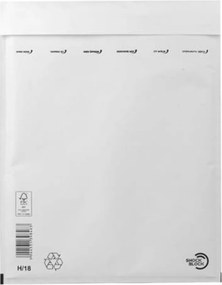 Légpárnás tasak, 290x370 mm külméret, 270x360 mm belméret, VICTORIA PAPER, W8, fehér (IBIL11)