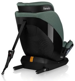 Lionelo - Forgatható autósülés alappal LAVENDER i-Size 76-150 cm pisztáciazöld