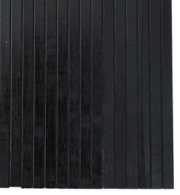 fekete bambusz térelválasztó 165 x 800 cm