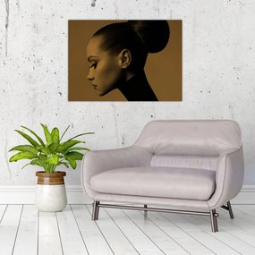 Kép - Nő profilban (70x50 cm)