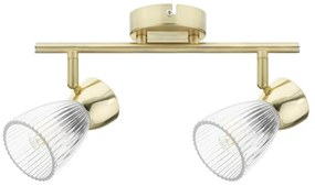 Spotlámpa BEST 2xE14/40W/230V arany