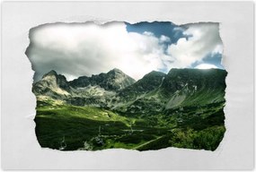 Poszterek 90x60 Tátra Lengyel hegyek Kilátás