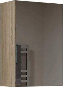 Pola 1DL felső fürdőszoba szekrény, 40x60x22 cm, sonoma