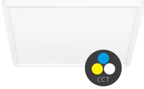 Ecolite W008S-CCT/24W/BI - LED Mennyezeti lámpa TERY LED/24W/230V IP40 fehér