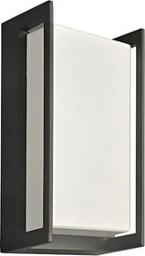 POLUX 320032 KOBE Modern Kültéri Fali Lámpa Fekete E27 IP54