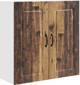 vidaXL Konyhaszekrény tárolóval Kalmar Öreg fa 80 x 31 x 80 cm Faanyag