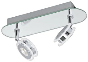 Eglo 95278 - LED Fürdőszobai lámpa AGUEDA 2xLED/3,3W/230V