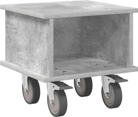 vidaXL TV állvány Beton Szürke 37 x 35 x 35 cm Faanyag