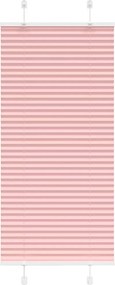 vidaXL pliszírozott redőny rózsaszín 55x100 cm szövetszélesség 54,4 cm
