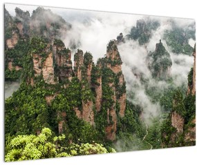 Kép - Zhangjiajie Nemzeti Park, Kína (90x60 cm)