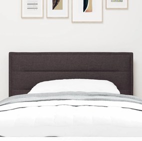 LED fejtámla vonal dizájn sötétbarna 80 cm szövet