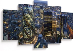 Kép - London esti panorámája (150x105 cm)