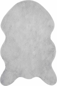 vidaXL Csúszásgátló Műnyúl Szőnyeg Olite Szürke 80 x 120 cm Poliészter