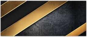 Fotótapéták 250x104 Arany csíkok