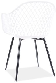 AKCIÓ Fehér műanyag szék CORRAL B II. osztály